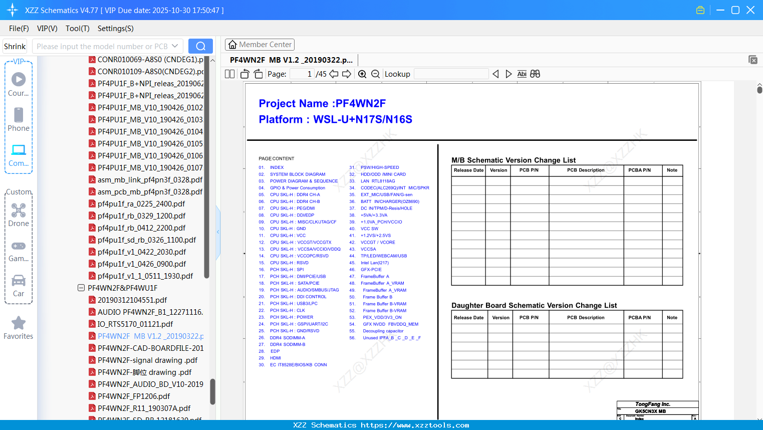 Laptop Mechrevo PF4WN2F MB V1.2 _20190322